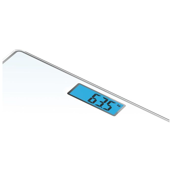 Rowenta Classic Bs1501 Bilancia Pesapersone Elettronica 31x31cm Fino a 160Kg Vetro Temperato Bianco