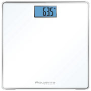 Rowenta Classic Bs1501 Bilancia Pesapersone Elettronica 31x31cm Fino a 160Kg Vetro Temperato Bianco
