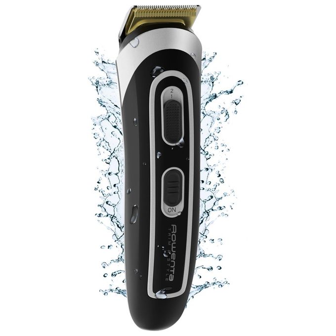 Rowenta TN9140 Trim and Style Regolabarba 13 in 1 Wet and Dry Lame Acciaio Inox autonomia 90 min colore Nero Argento