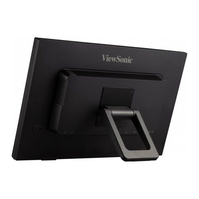 ViewSonic TD2423 Monitor Touch Screen 23.6'' Full HD 1920x1080 LED VA Multi-Touch 10 Punti IR Hub USB HDMI DVI VGA colore Nero