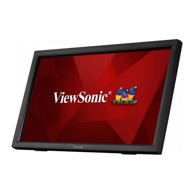 ViewSonic TD2423 Monitor Touch Screen 23.6'' Full HD 1920x1080 LED VA Multi-Touch 10 Punti IR Hub USB HDMI DVI VGA colore Nero