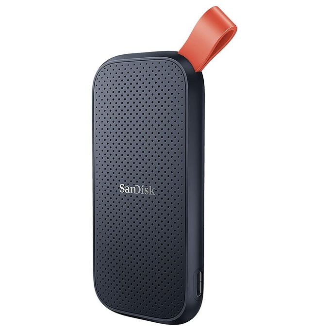 SanDisk SDSSDE30-480G-G25 SSD Portatile Esterno 480 GB USB Type-C 3.2 Gen 1 Velocita' Lettura 520 MB-s colore Blu