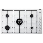De Longhi FLB 59 DD Linea Family Piano cottura a Gas 5 Zone 1 ultrarapido Tripla Corona 90 cm Bianco