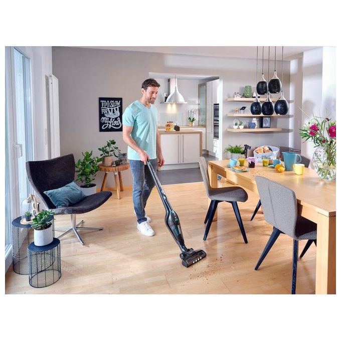 Soehnle 11928 Scopa Elettrica senza Fili 20V senza Sacco 2in1 Rotaro Powervac