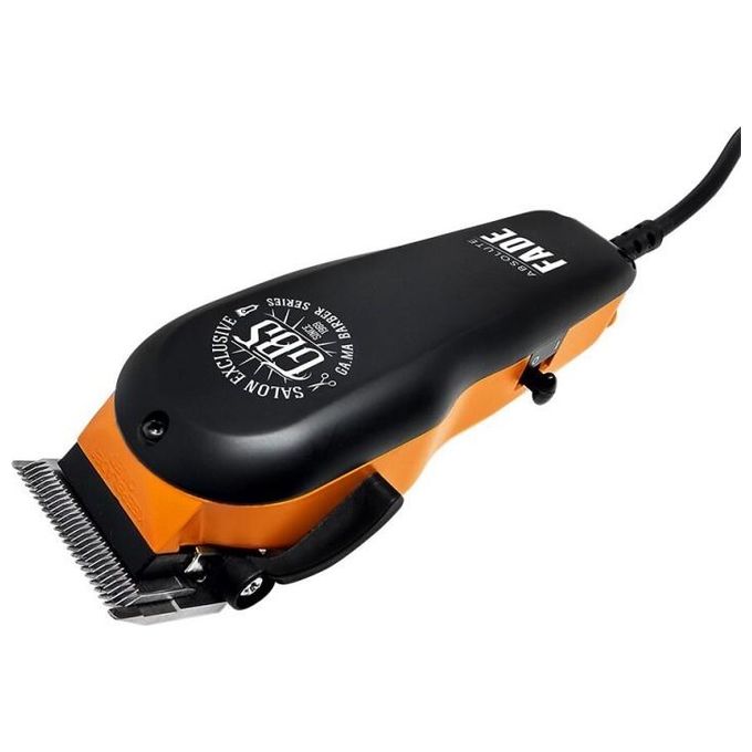 Ga.ma SMB5023 GBS Absolute Fade Tagliacapelli Professionale Motore Magnetico Lama Acciaio Inox 8 pettini 0,8 3,8 mm colore Nero Arancione