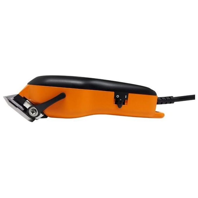 Ga.ma SMB5023 GBS Absolute Fade Tagliacapelli Professionale Motore Magnetico Lama Acciaio Inox 8 pettini 0,8 3,8 mm colore Nero Arancione