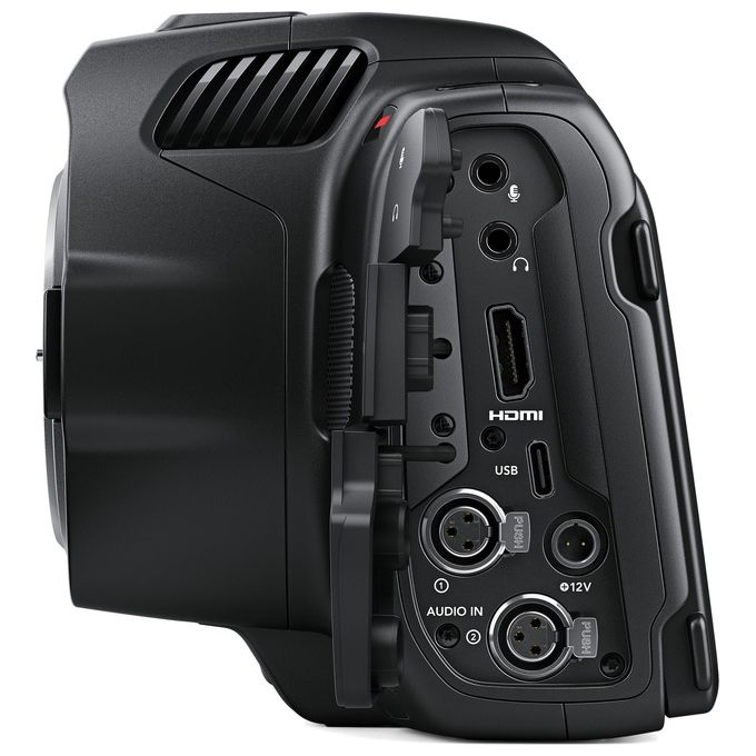 Blackmagic Design CINECAMPOCHDEF06P Pocket Cinema Camera 6K Pro Videocamera palmare 6K Ultra HD Sensore Super 35 Filtri ND integrati colore Nero