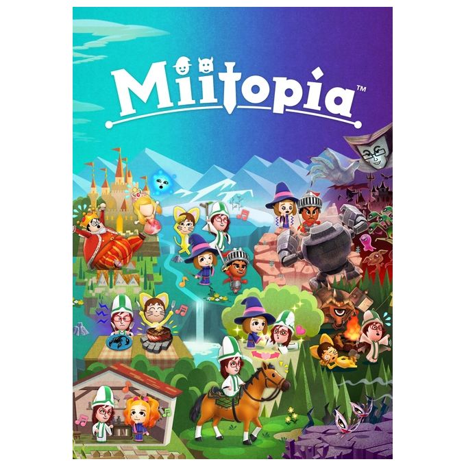 Nintendo 10007263 Miitopia Gioco per Nintendo Switch Versione Italiana e Inglese colore Nero