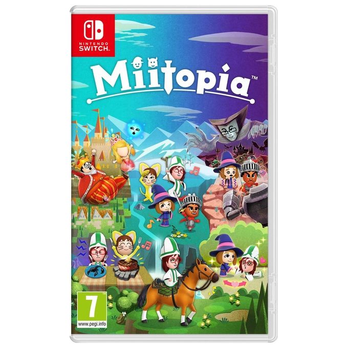 Nintendo 10007263 Miitopia Gioco per Nintendo Switch Versione Italiana e Inglese colore Nero