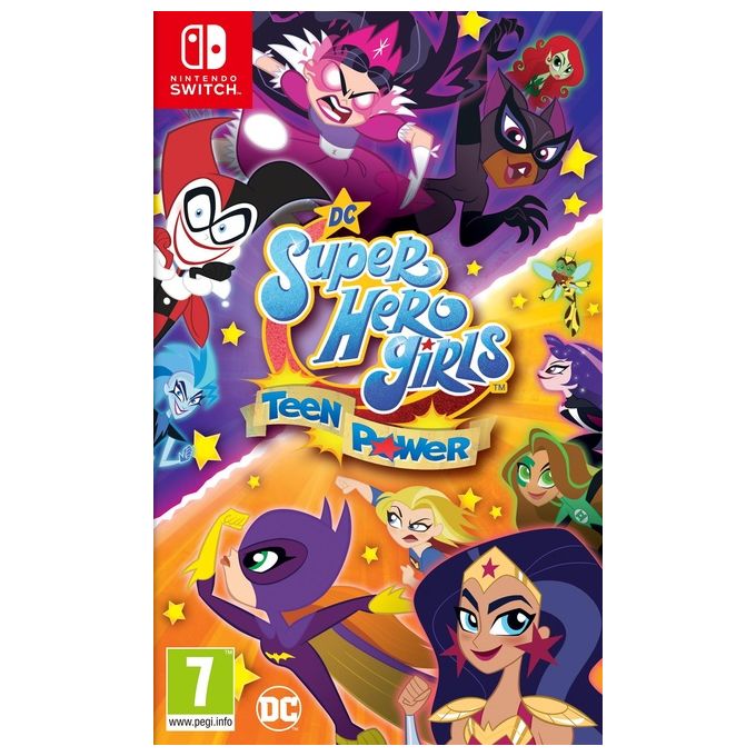 Nintendo DC Super Hero Girls: Teen Power Videogioco per Nintendo Switch Lingue Italiano e Inglese Supporto Fisico su Cartuccia colore Nero