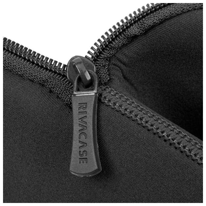 Rivacase Custodia Antishock per Laptop 15.62 Zip Verticale Nero