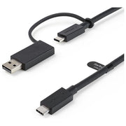 StarTech.com USBCCADP Cavo Usb 1mt Usb 3.2 Gen 2 (.1 Gen 2 Usb C Nero
