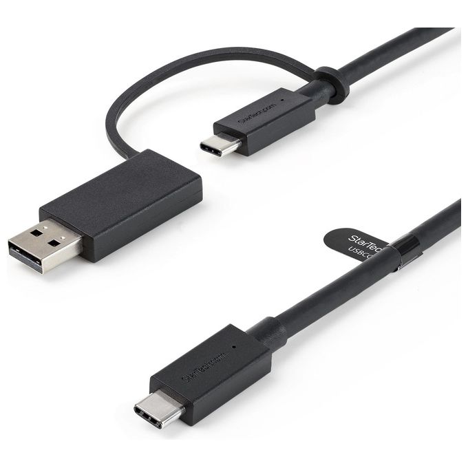 StarTech.com USBCCADP Cavo Usb 1mt Usb 3.2 Gen 2 (.1 Gen 2 Usb C Nero