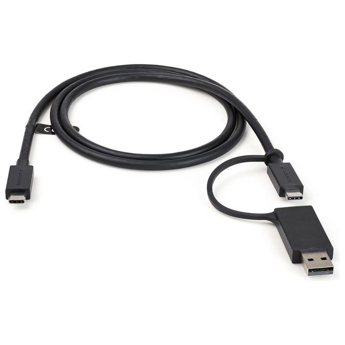 StarTech.com USBCCADP Cavo Usb 1mt Usb 3.2 Gen 2 (.1 Gen 2 Usb C Nero