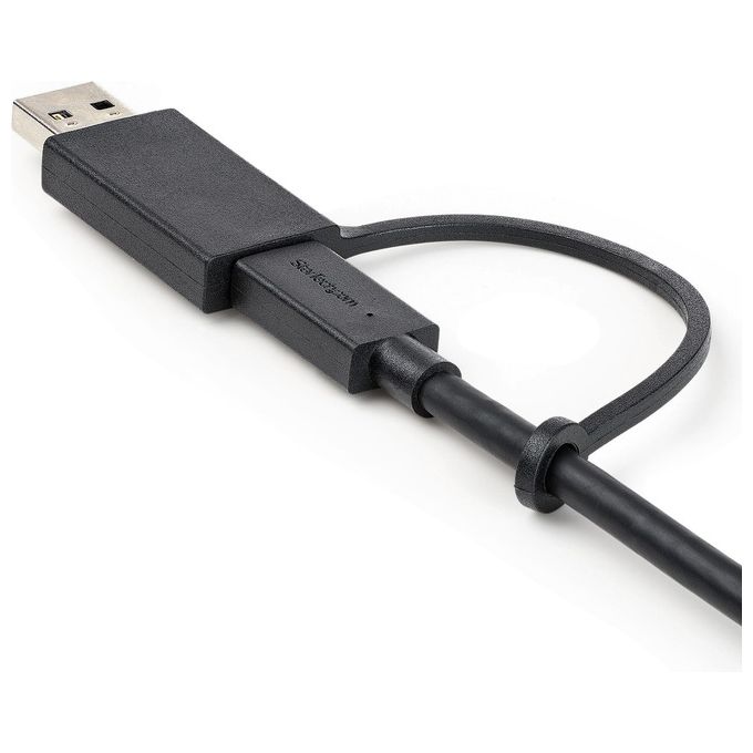 StarTech.com USBCCADP Cavo Usb 1mt Usb 3.2 Gen 2 (.1 Gen 2 Usb C Nero