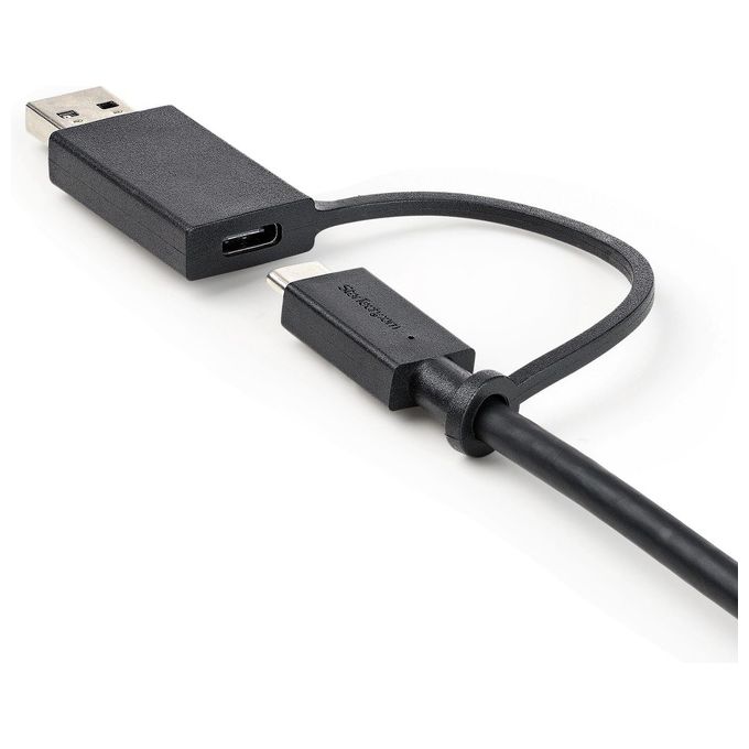StarTech.com USBCCADP Cavo Usb 1mt Usb 3.2 Gen 2 (.1 Gen 2 Usb C Nero