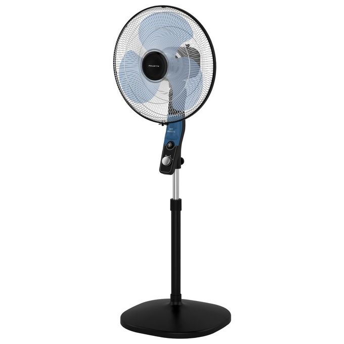 Rowenta VU4420 Essential Ventilatore a Piantana 3 Velocita' Oscillante 40 cm 3300 m³-h 54 dB colore Nero