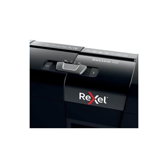 Rexel Secure X8 Distruggi Documenti Taglio a Frammento