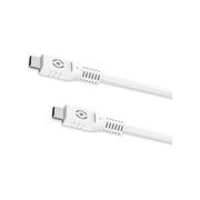 Celly Cavo Usb-C Usb-C PD 60W Bianco