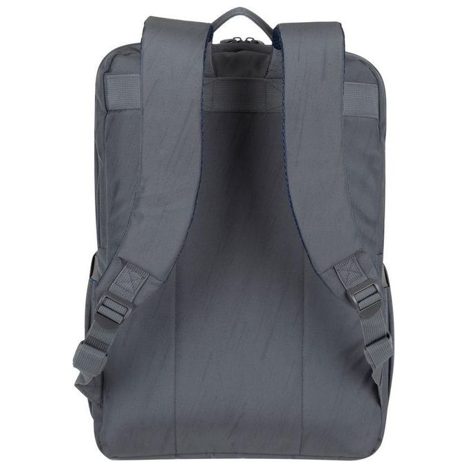 RivaCase 7569 Alpendorf Eco Zaino per Notebook fino a 17.3'' realizzato in Poliestere Riciclato (RPET) resistente all'acqua con scomparto imbottito per laptop e tablet colore Grigio