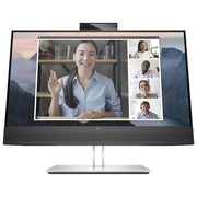 HP 169L0AA E24mv G4 Monitor PC 23.8'' Full HD IPS Webcam 5 MP Microfono Altoparlanti USB Hub HDMI DisplayPort colore Nero