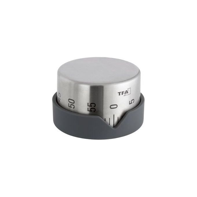 Tfa-Dostmann Timer da Cucina Acciaio Inossidabile
