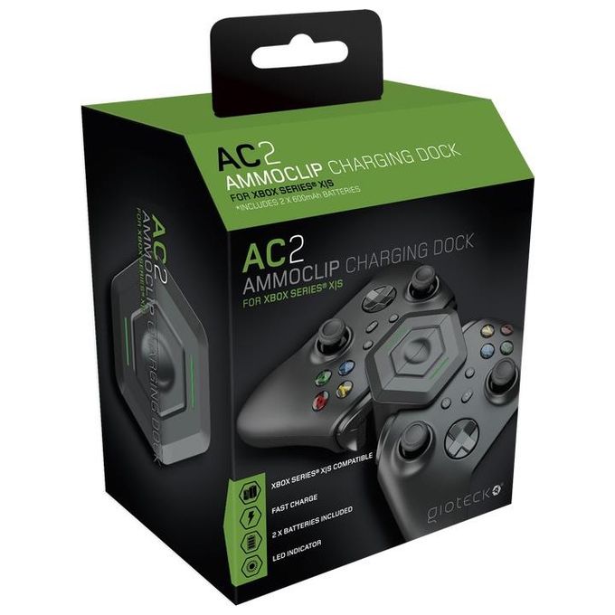 Gioteck AC-2 Charger KIT_ per Xbox Series