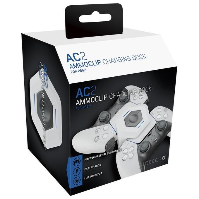 Gioteck AC-2 Charger KIT_ per PlayStation 5