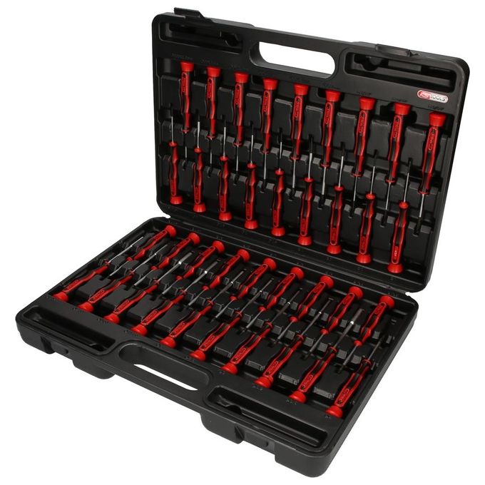 KS Tools Serie Cacciaviti per Meccanica di Precisione 37 Pezzi