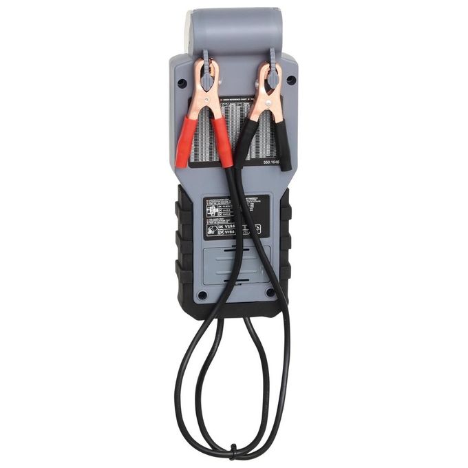 KS Tools 550.1646 Tester per Batteria Digitale con Stampante Integrata 12 V Intervallo 1.5-17 V CCA 50-1400 A colore Nero Blu