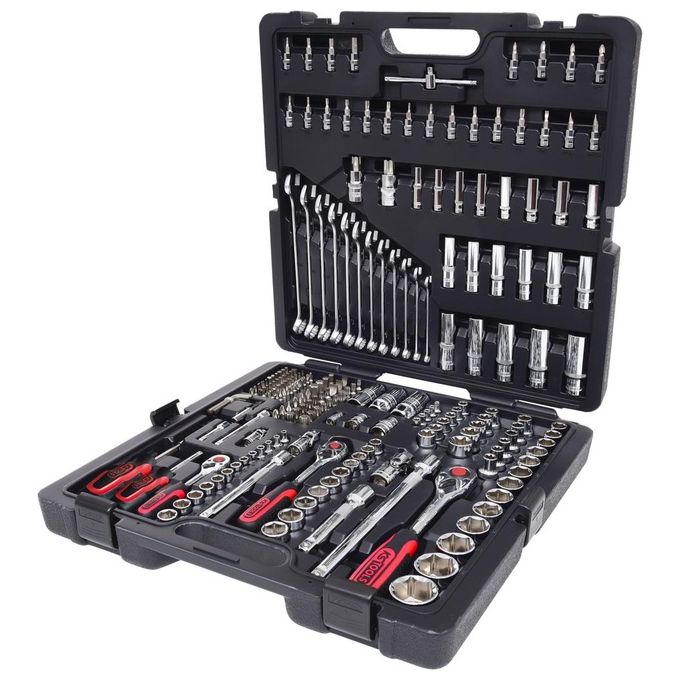 KS Tools 1-4 3-8 1-2 216 CHROME Plus Set Chiavi a Bussola