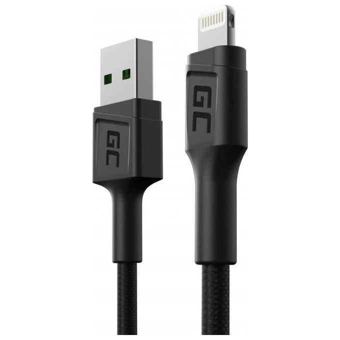 Green Cell Cavo Usb-A a Lightning 30cm Quick
