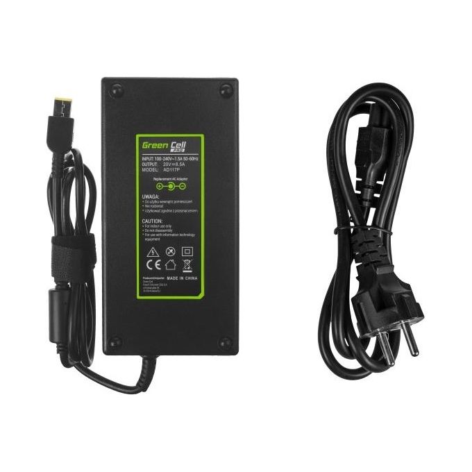 Green Cell AD117P Alimentatore per Notebook Lenovo Legion ThinkPad 20V 8.5A 170W colore Nero