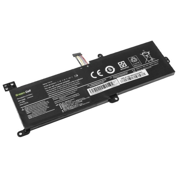 Green Cell LE125 Batteria Ricambio per Laptop Compatibile con Lenovo IdeaPad 320 330 520 V320 V145 S145 3500 mAh 7.4 V colore Nero
