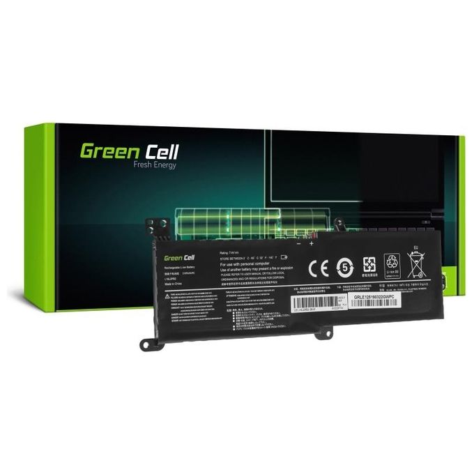 Green Cell LE125 Batteria Ricambio per Laptop Compatibile con Lenovo IdeaPad 320 330 520 V320 V145 S145 3500 mAh 7.4 V colore Nero