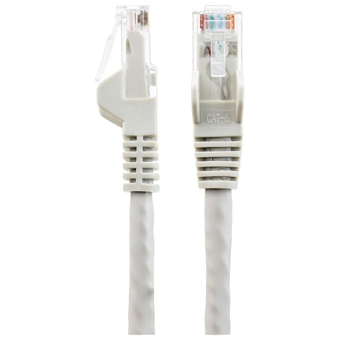 StarTech.com N6LPATCH1MGR Cavo di Rete Grigio 1mt Cat6 U-UTP UTP