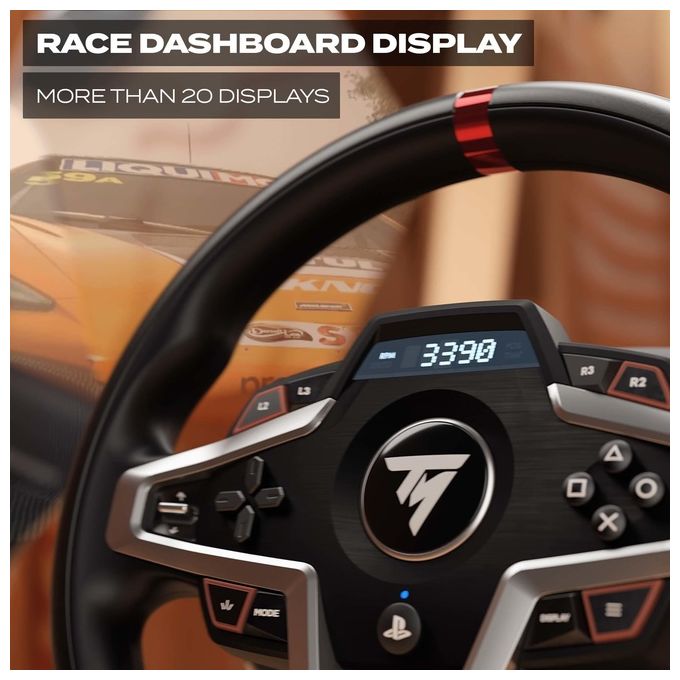 Thrustmaster T248 Volante e Pedali Magnetici per PS5-PS4-PC Hybrid Drive