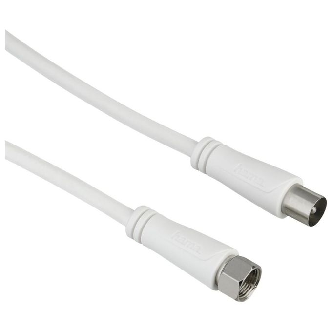 Hama Cavo SAT M-Antenna M 90dB 1.5mt Bianco