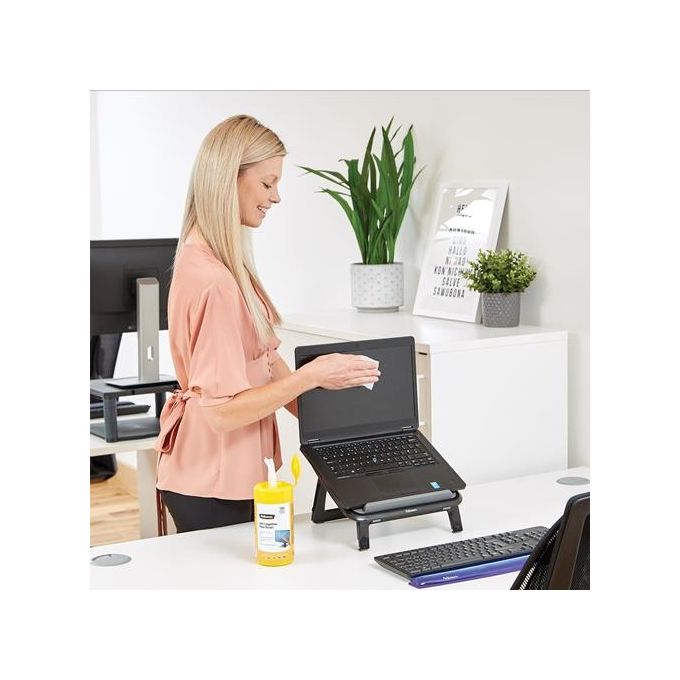 Fellowes Leonardi Cf100tubo Salviette Pulizia Schermo