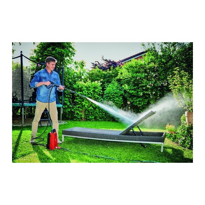 Einhell 4140740 TC-HP 90 Idropulitrice Elettrico 1200 W 90 bar 372 L-h colore Rosso