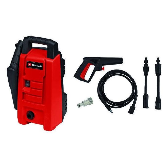 Einhell 4140740 TC-HP 90 Idropulitrice Elettrico 1200 W 90 bar 372 L-h colore Rosso