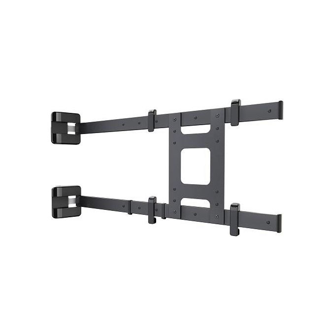 Meliconi 480872 Flag TV Supporto a Bandiera per TV 49'' 82'' Rotazione 90° VESA 200 300 400 600 Portata 70 Kg colore Nero