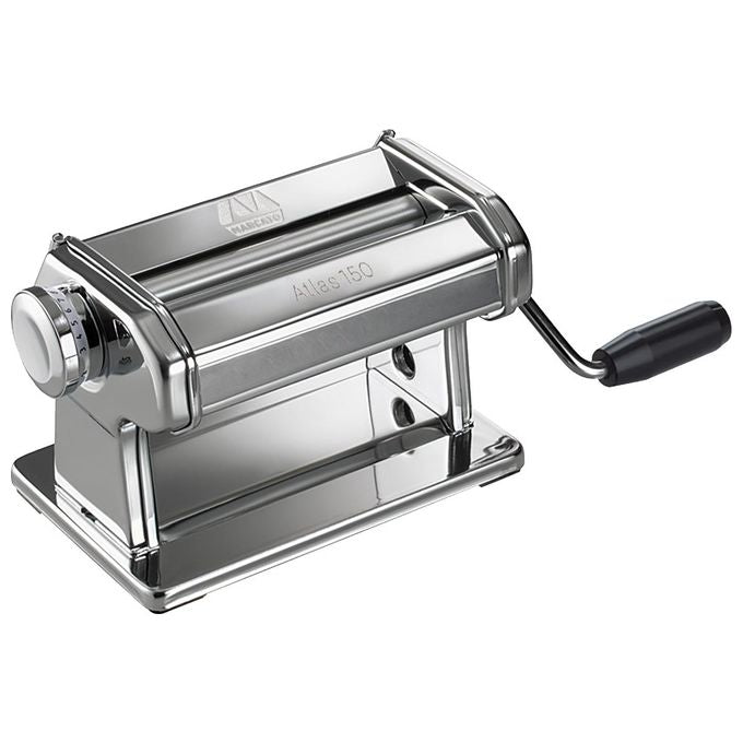 Marcato AT-150-ROL Atlas 150 Roller Macchina per la Pasta Manuale 10 Spessori Sfoglia 15 cm colore Metallico