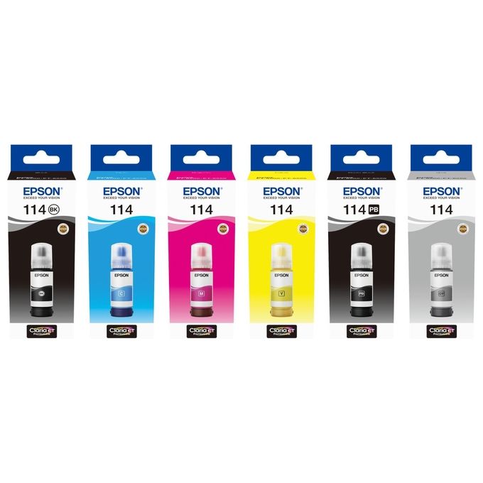 Epson 114 Ecotank Photo Black Ink Cartuccia d'Inchiostro
