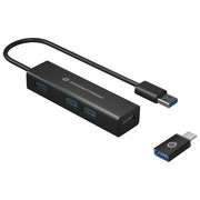 Conceptronic HUBBIES06B Hub di Interfaccia Usb 3.2 Gen 1 Type-A 5000Mbit-s Nero