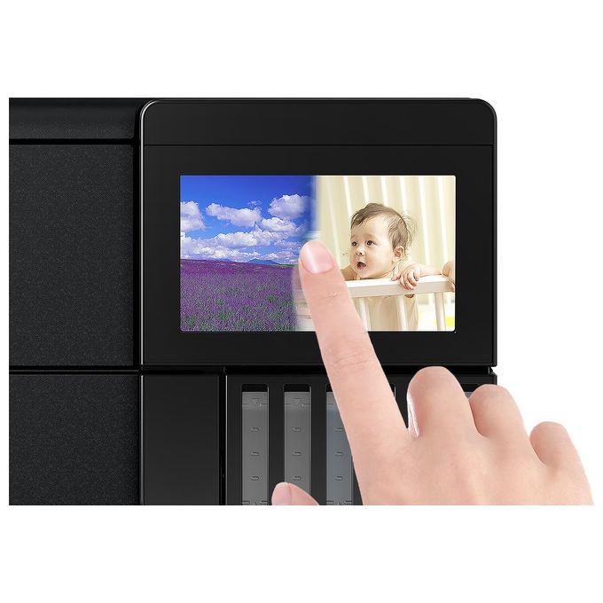 Epson C11CJ21401 EcoTank ET-8550 Stampante Multifunzione Inkjet A3+ 6 colori 5760x1440 DPI Wi-Fi Ethernet Touchscreen colore Nero