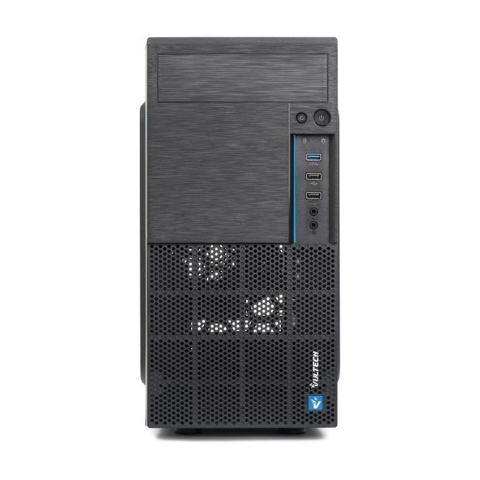 Vultech VCO-M1699P REV. 2.2 Case per PC Mini Tower Alimentatore 250 W Micro ATX Mini-ITX 2x USB 2.0 1x USB 3.0 colore Nero