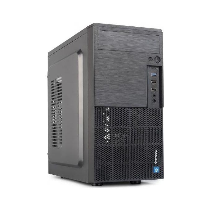 Vultech VCO-M1699P REV. 2.2 Case per PC Mini Tower Alimentatore 250 W Micro ATX Mini-ITX 2x USB 2.0 1x USB 3.0 colore Nero