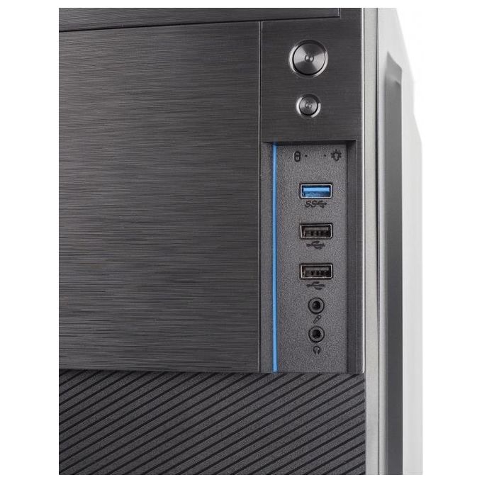 Vultech VCO-A1699 REV. 2.1 Case PC ATX Midi Tower USB 3.0 2x USB 2.0 ATX Micro-ATX Mini-ITX colore Nero