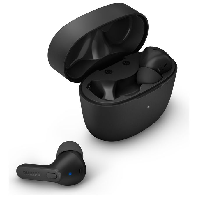 Philips TAT2206BK00 Serie 2000 Auricolari True Wireless In-ear Bluetooth 5.0 IPX4 Autonomia 18h colore Nero